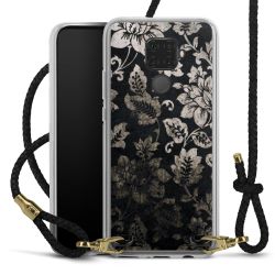 Carry Case Transparent Leather black/gold