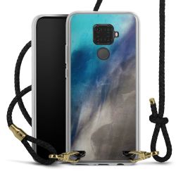 Carry Case Transparent Leather black/gold