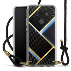 Carry Case Transparent Leather black/gold