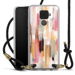 Carry Case Transparent Leather black/gold