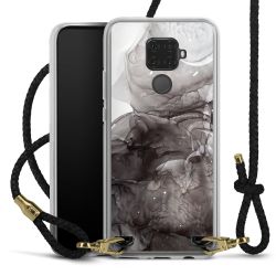 Carry Case Transparent Leather black/gold