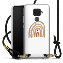 Carry Case Transparent Leather black/gold