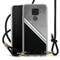 Carry Case Transparent Leather black/gold