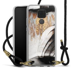 Carry Case Transparent Leather black/gold