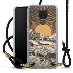 Carry Case Transparent Leather black/gold