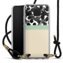 Carry Case Transparent Leather black/gold