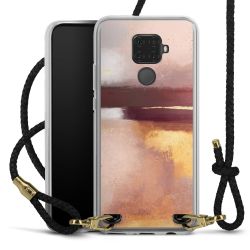 Carry Case Transparent Leather black/gold