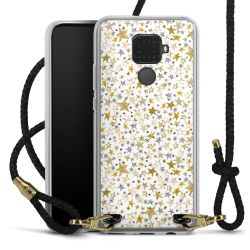 Carry Case Transparent Leather black/gold