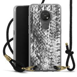 Carry Case Transparent Leather black/gold