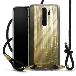 New Carry Case Transparent Leder schwarz/gold