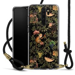 Carry Case Transparent Leather black/gold