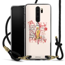 Carry Case Transparent Leather black/gold