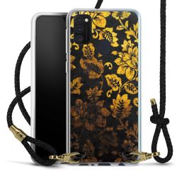 Carry Case Transparent Leather black/gold