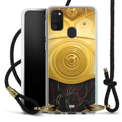 Carry Case Transparent Leather black/gold