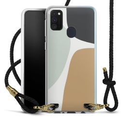 Carry Case Transparent Leather black/gold