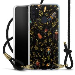 Carry Case Transparent Leather black/gold