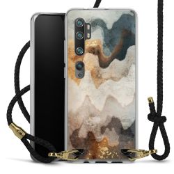 Carry Case Transparent Leather black/gold