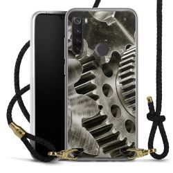 Carry Case Transparent Leather black/gold