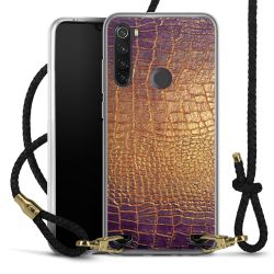 Carry Case Transparent Leather black/gold