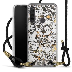 Carry Case Transparent Leather black/gold