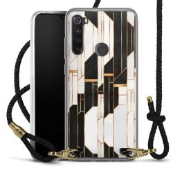 Carry Case Transparent Leather black/gold