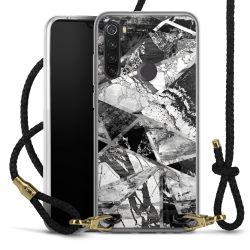 Carry Case Transparent Leather black/gold