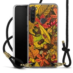 Carry Case Transparent Leather black/gold