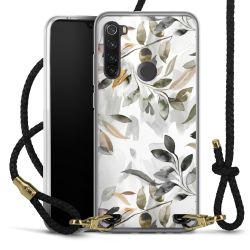 New Carry Case Transparent Leder schwarz/gold