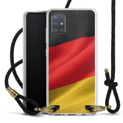 New Carry Case Transparent Leder schwarz/gold