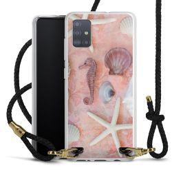 Carry Case Transparent Leather black/gold