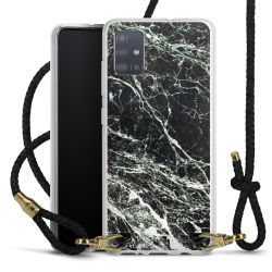 Carry Case Transparent Leather black/gold