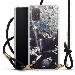 Carry Case Transparent Leather black/gold