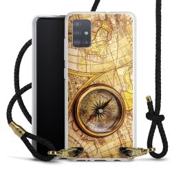 Carry Case Transparent Leather black/gold