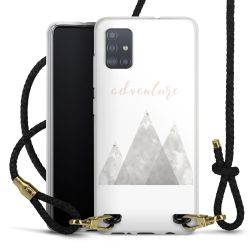 Carry Case Transparent Leather black/gold