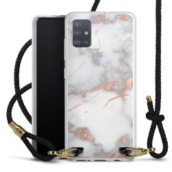 Carry Case Transparent Leather black/gold