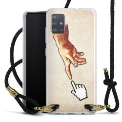 Carry Case Transparent Leather black/gold