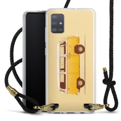 Carry Case Transparent Leather black/gold