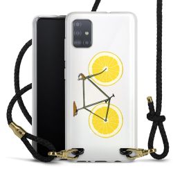 Carry Case Transparent Leather black/gold