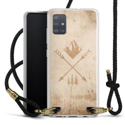 Carry Case Transparent Leather black/gold