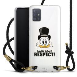 Carry Case Transparent Leather black/gold