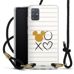 Carry Case Transparent Leather black/gold