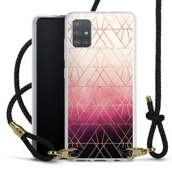 Carry Case Transparent Leather black/gold