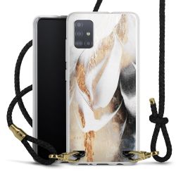 Carry Case Transparent Leather black/gold