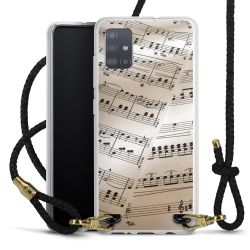 Carry Case Transparent Leather black/gold