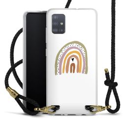 Carry Case Transparent Leather black/gold