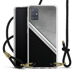 Carry Case Transparent Leather black/gold