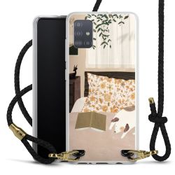 Carry Case Transparent Leather black/gold