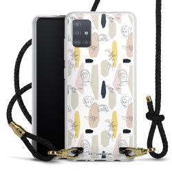 Carry Case Transparent Leather black/gold