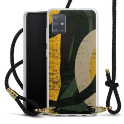 Carry Case Transparent Leather black/gold