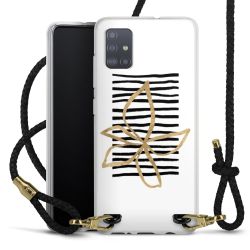 Carry Case Transparent Leather black/gold